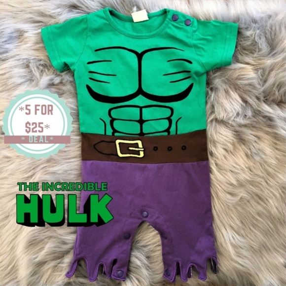 hulk costume infant